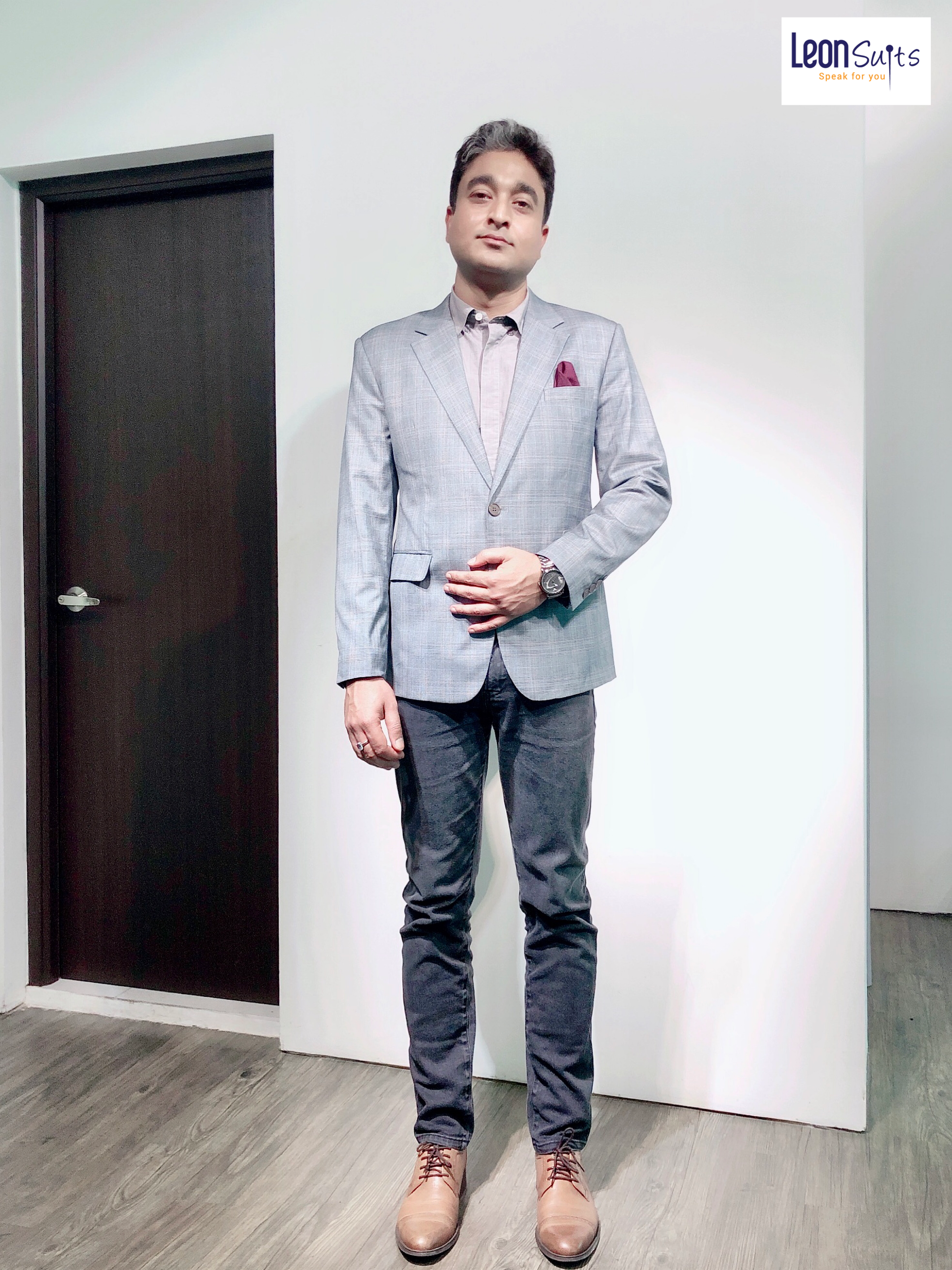 How AB Wears @Leon Suits