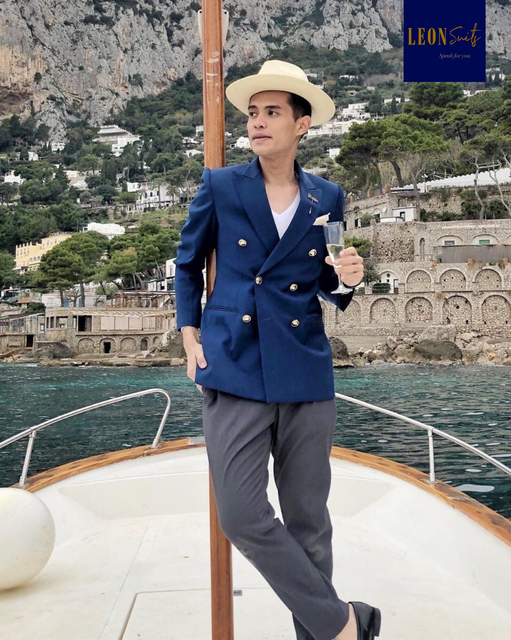 How Sangrawin Wears @Leon Suits