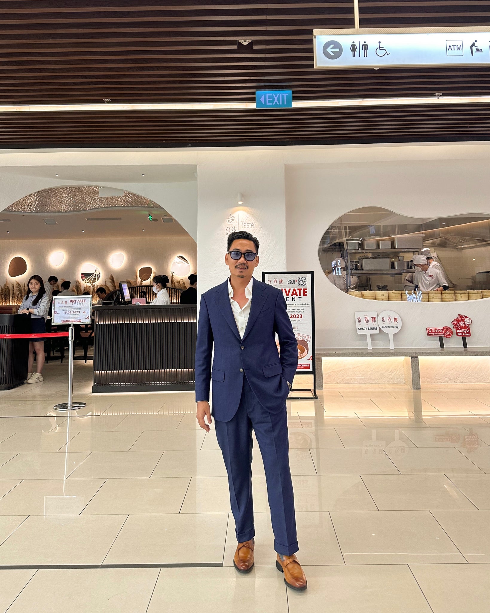Italian Fit Blue Suit