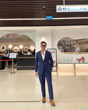 Italian Fit Blue Suit