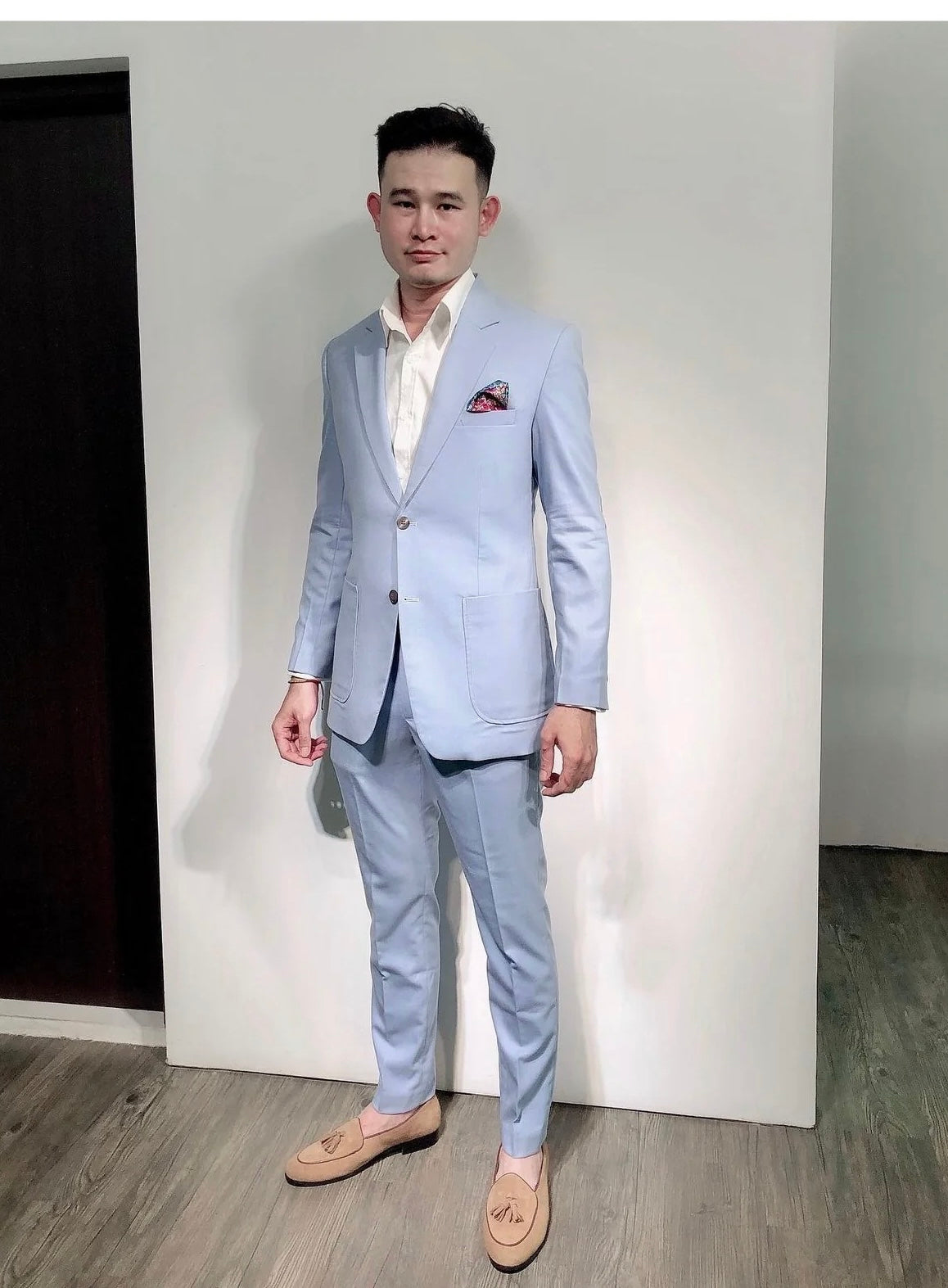 Baby Blue Pastel Suit