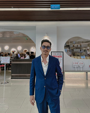 Italian Fit Blue Suit