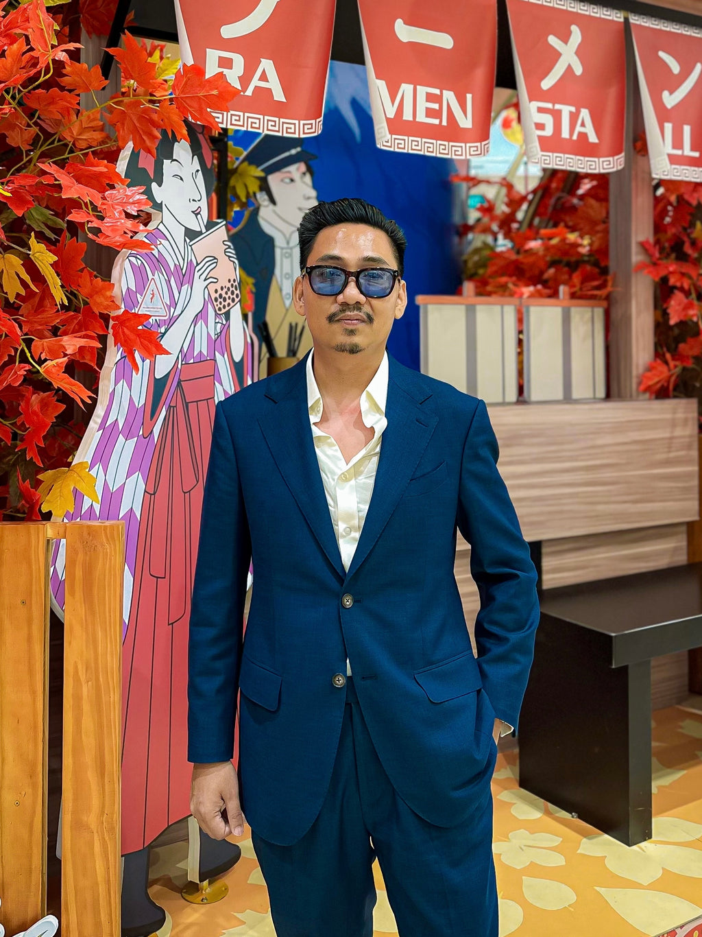Italian Fit Blue Suit
