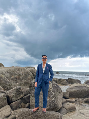 Italian Navy Blue Suit