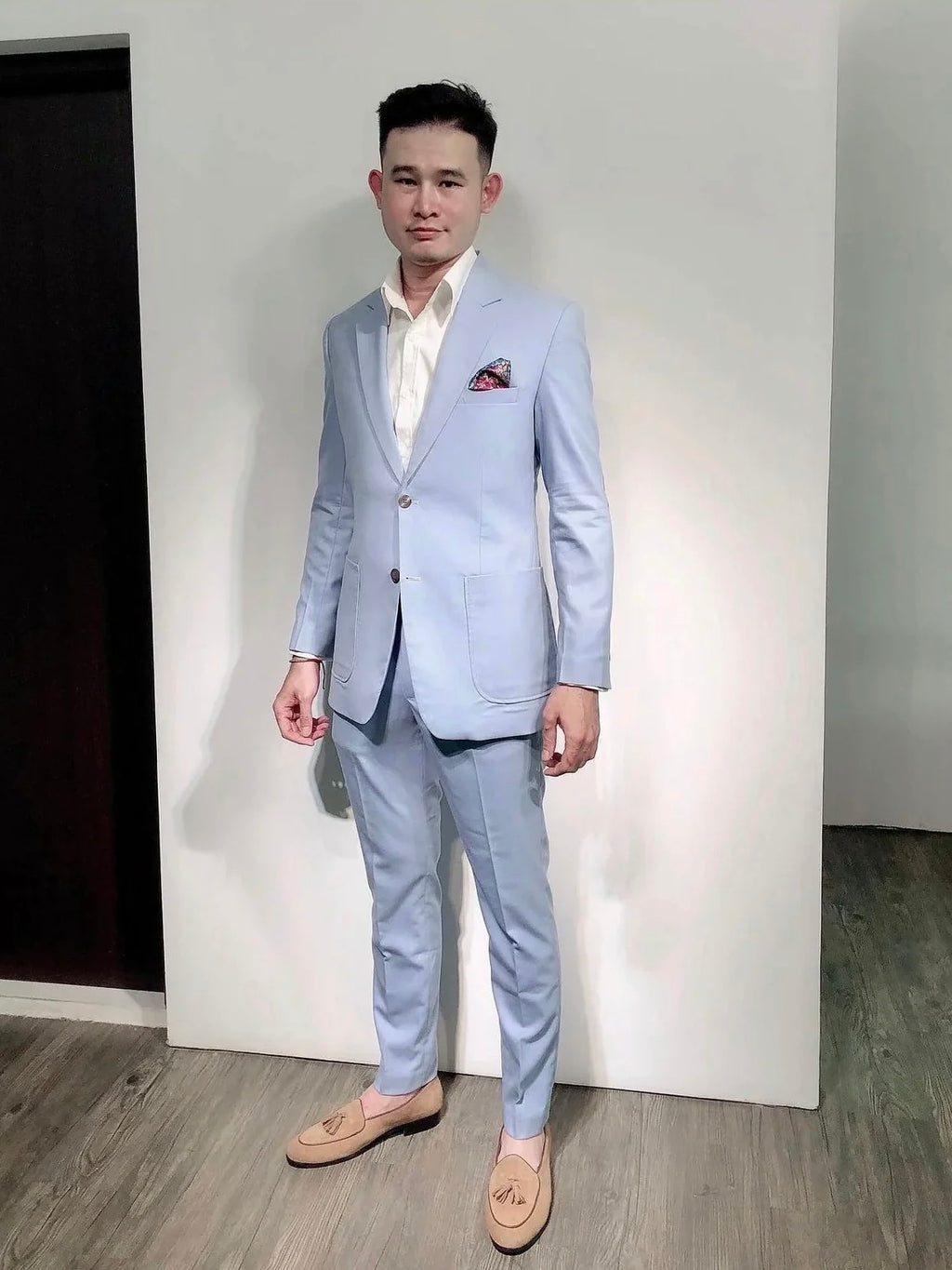Baby Blue Pastel Suit