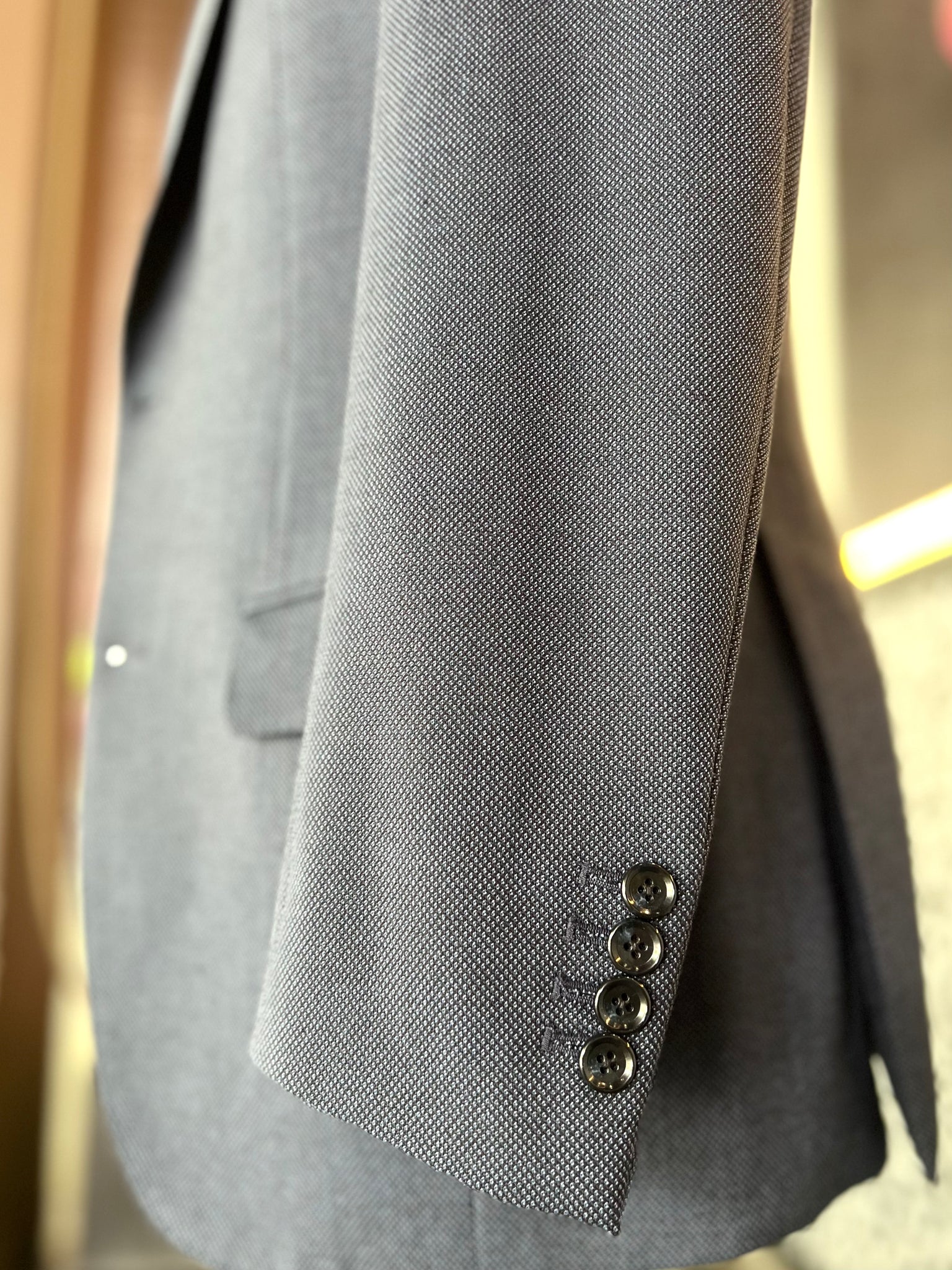 BIRD EYE BLUE SUIT