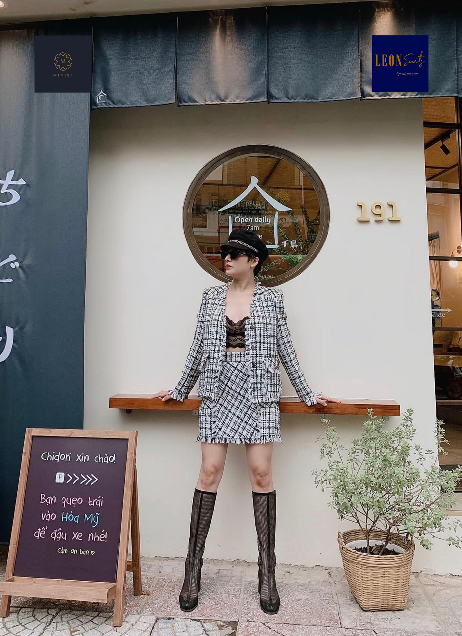 Rich Patterned Knitted Suit