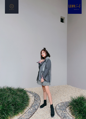 Grey Multi-tone Blazer