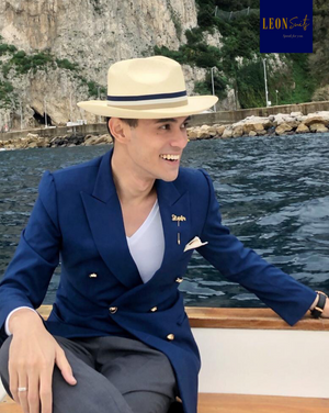Standard Custom Navy Blue Double-breasted Suit