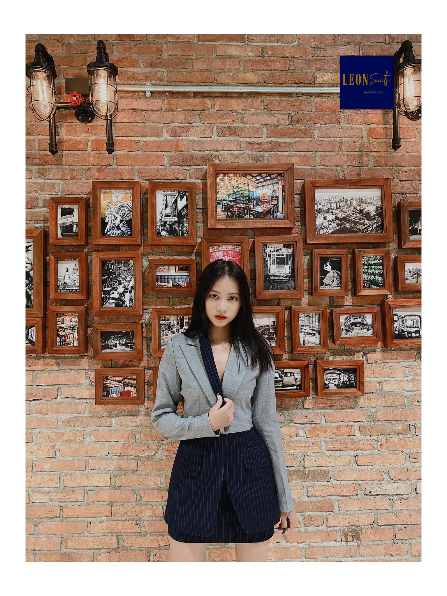 TWO TONE LADY SUIT