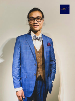 PRINCE OF WALES 3-PIECE SUIT