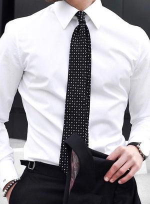 Custom Made Slim Fit White Shirt