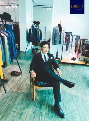 Custom Made 1960s Black Suits