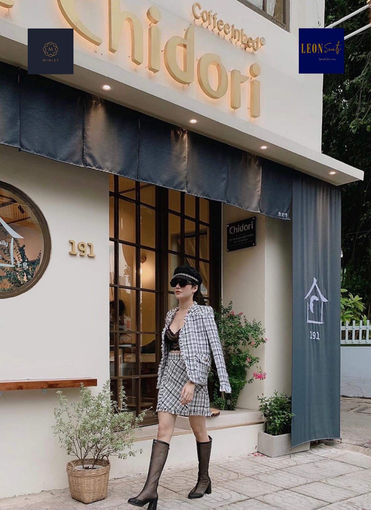 Rich Patterned Knitted Suit