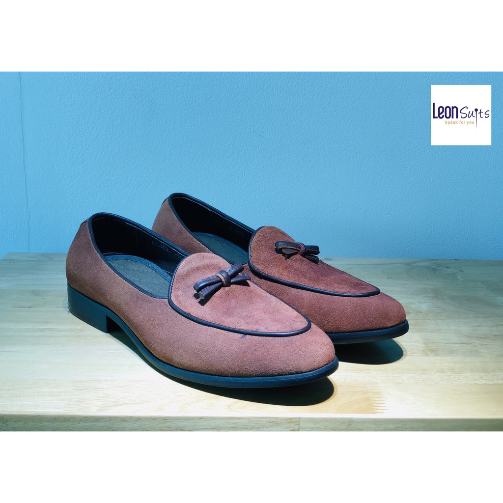 Rake Leon Brown Tassel Loafer