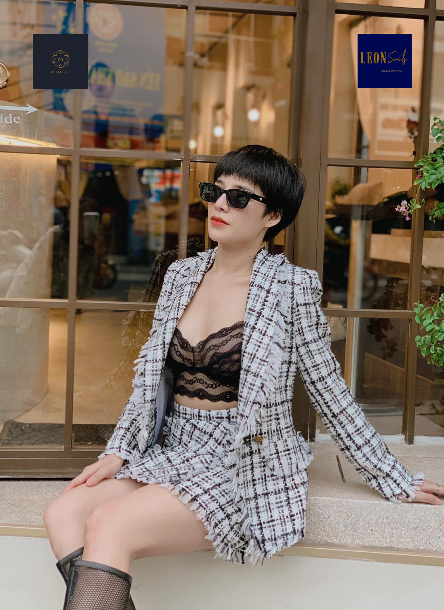 Rich Patterned DOUBLE-BREASTED Suit