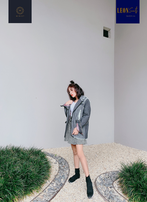 Grey Multi-tone Blazer