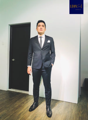 Custom Made 1960s Black Suits