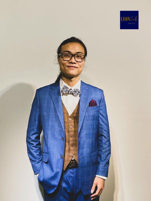 PRINCE OF WALES 3-PIECE SUIT