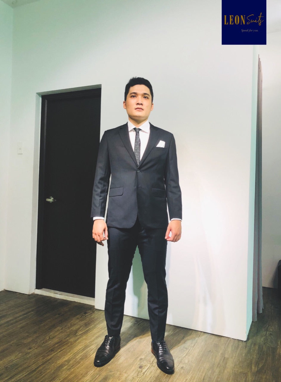 Custom Made 1960s Black Suits