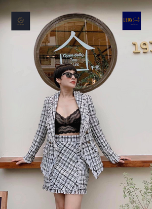 Rich Patterned DOUBLE-BREASTED Suit