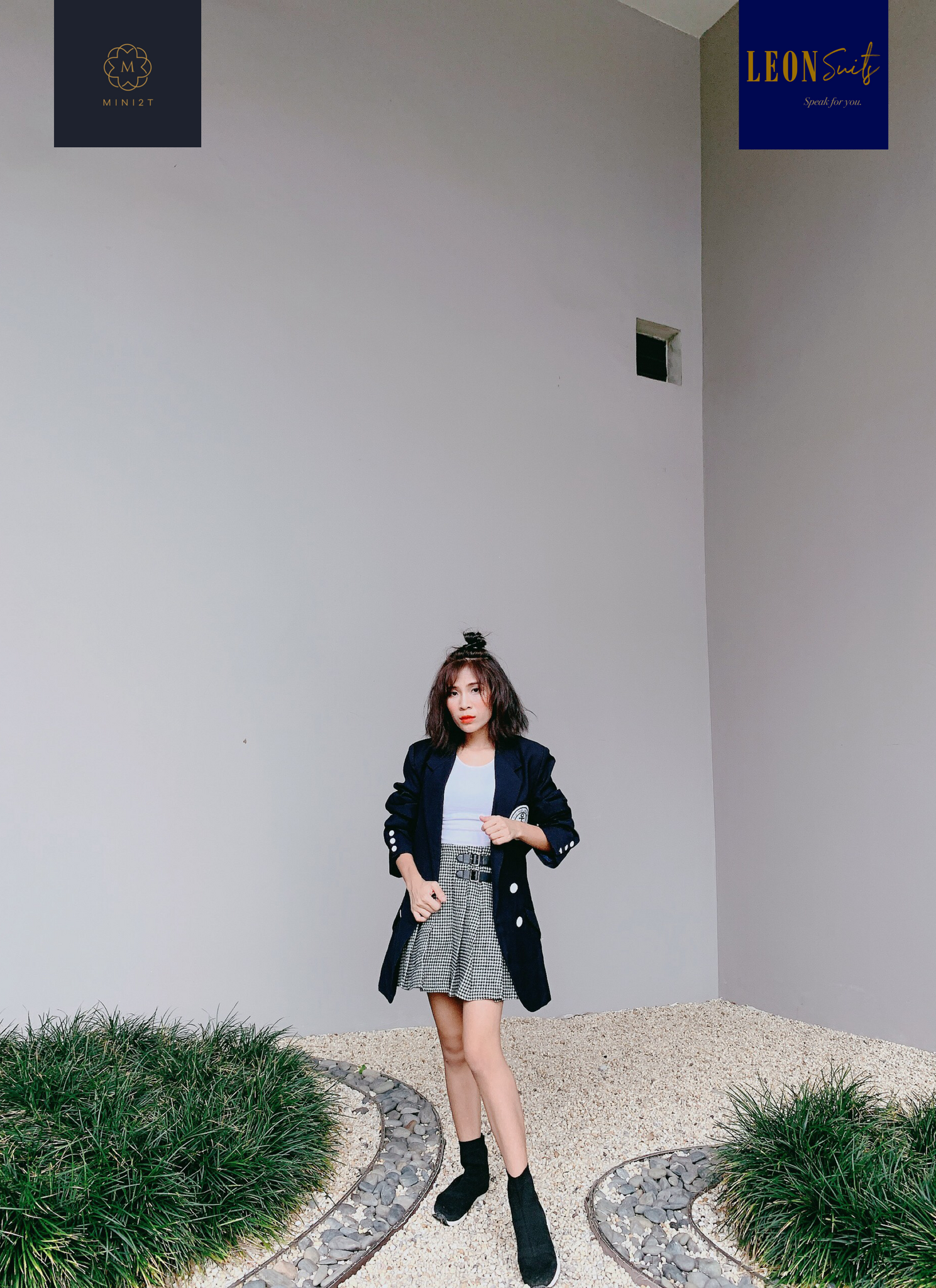 Deep Navy Stylish Design Blazer