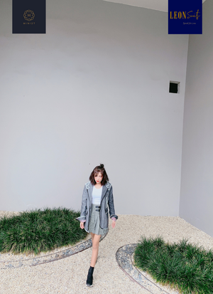 Grey Multi-tone Blazer