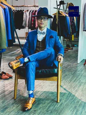 PRINCE OF WALES 3-PIECE SUIT