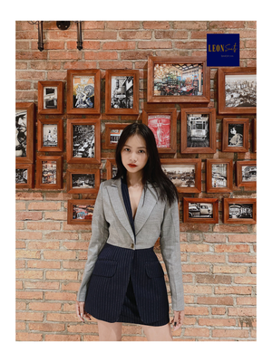 TWO TONE LADY SUIT
