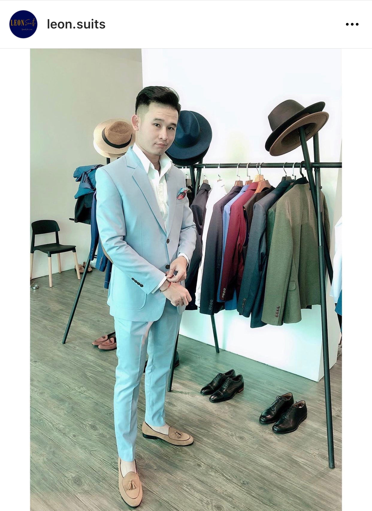 Baby Blue Pastel Suit
