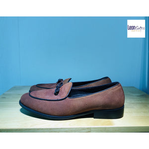 Rake Leon Brown Tassel Loafer