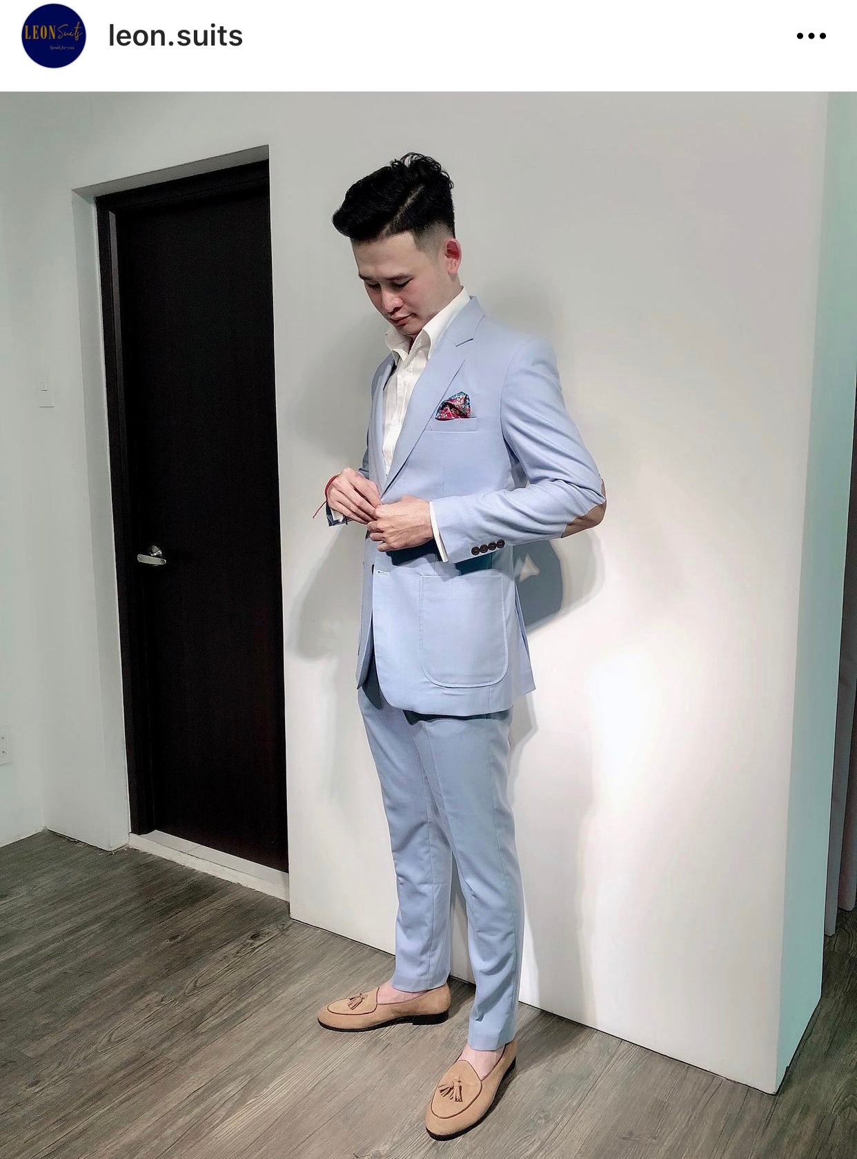 Baby Blue Pastel Suit