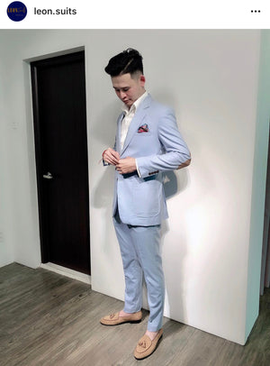 Baby Blue Pastel Suit